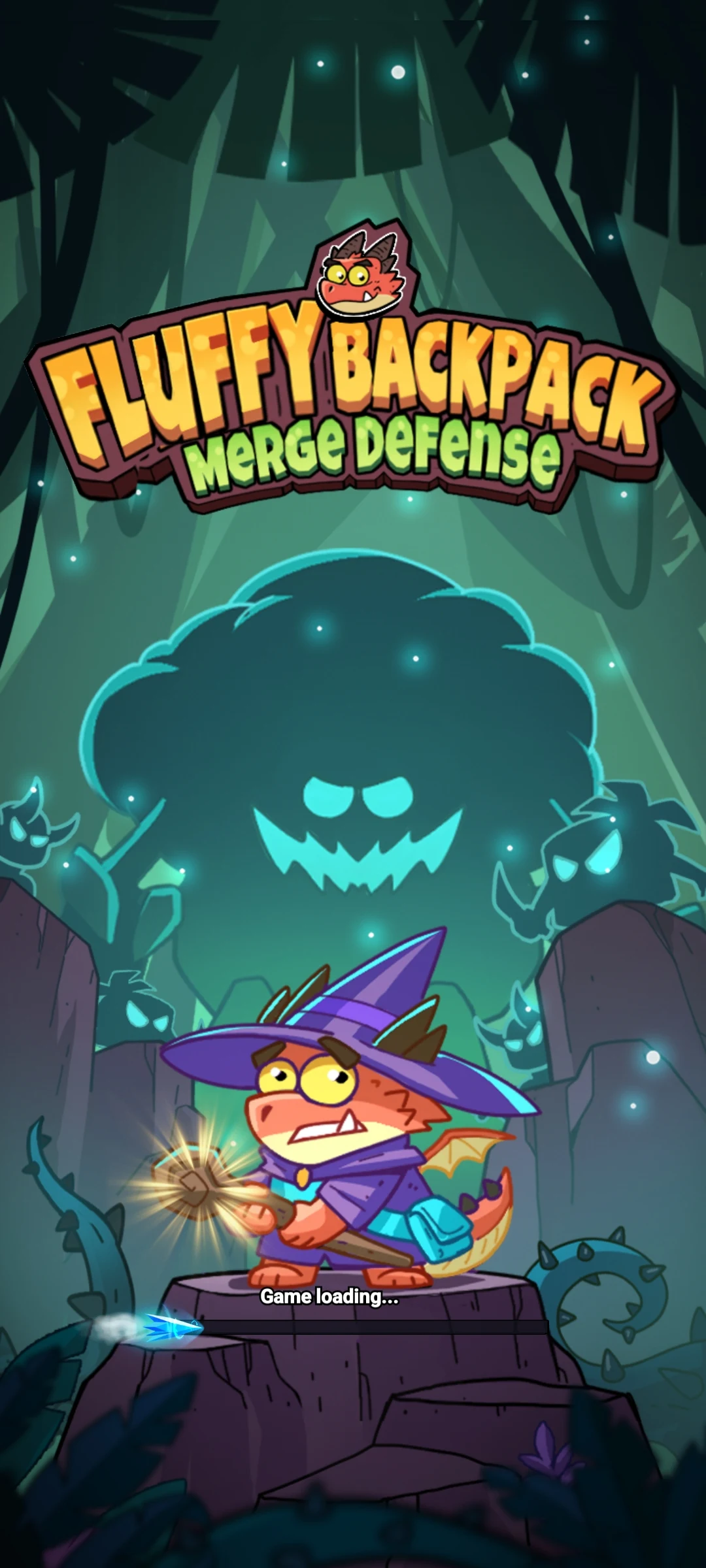 Fluffy Backpack: Merge Defense screenshot