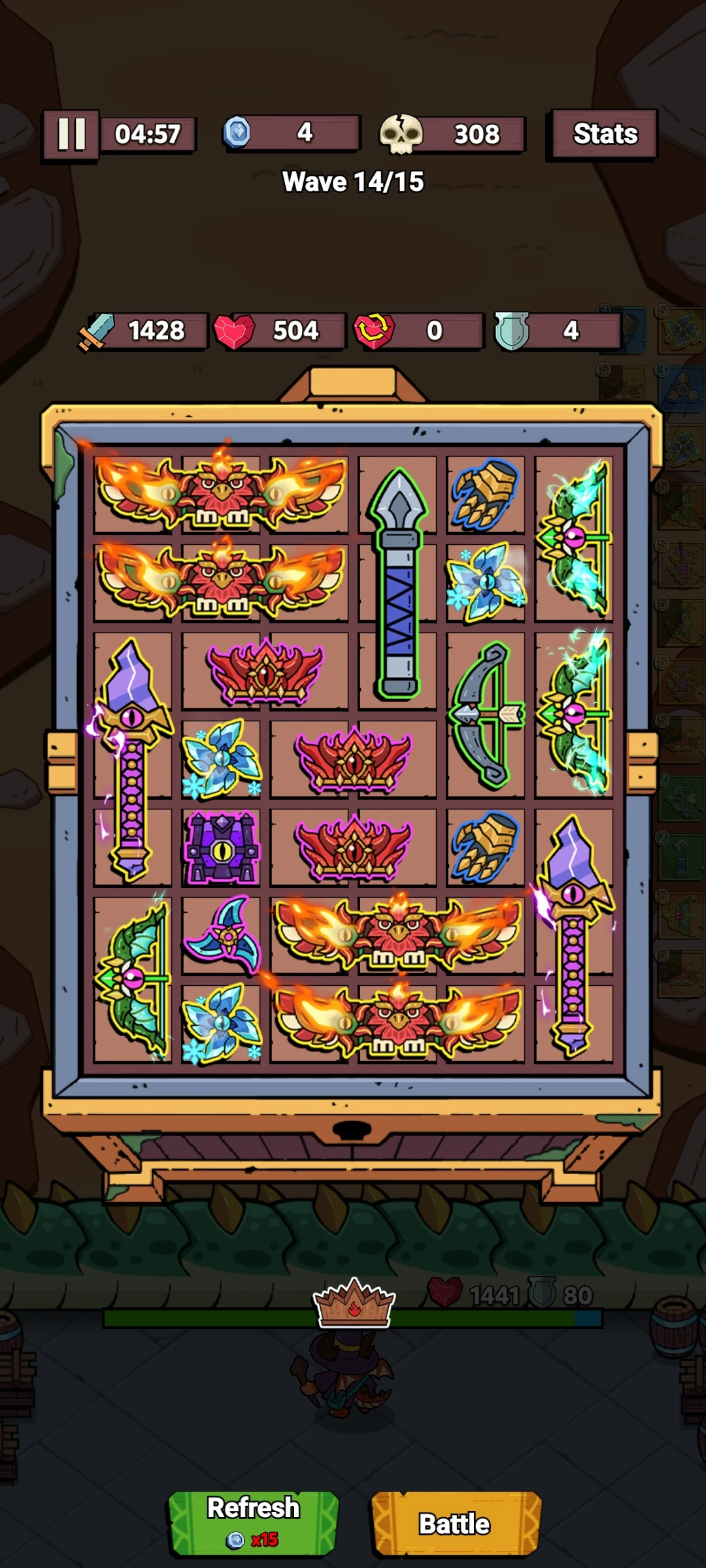 Fluffy Backpack: Merge Defense screenshot