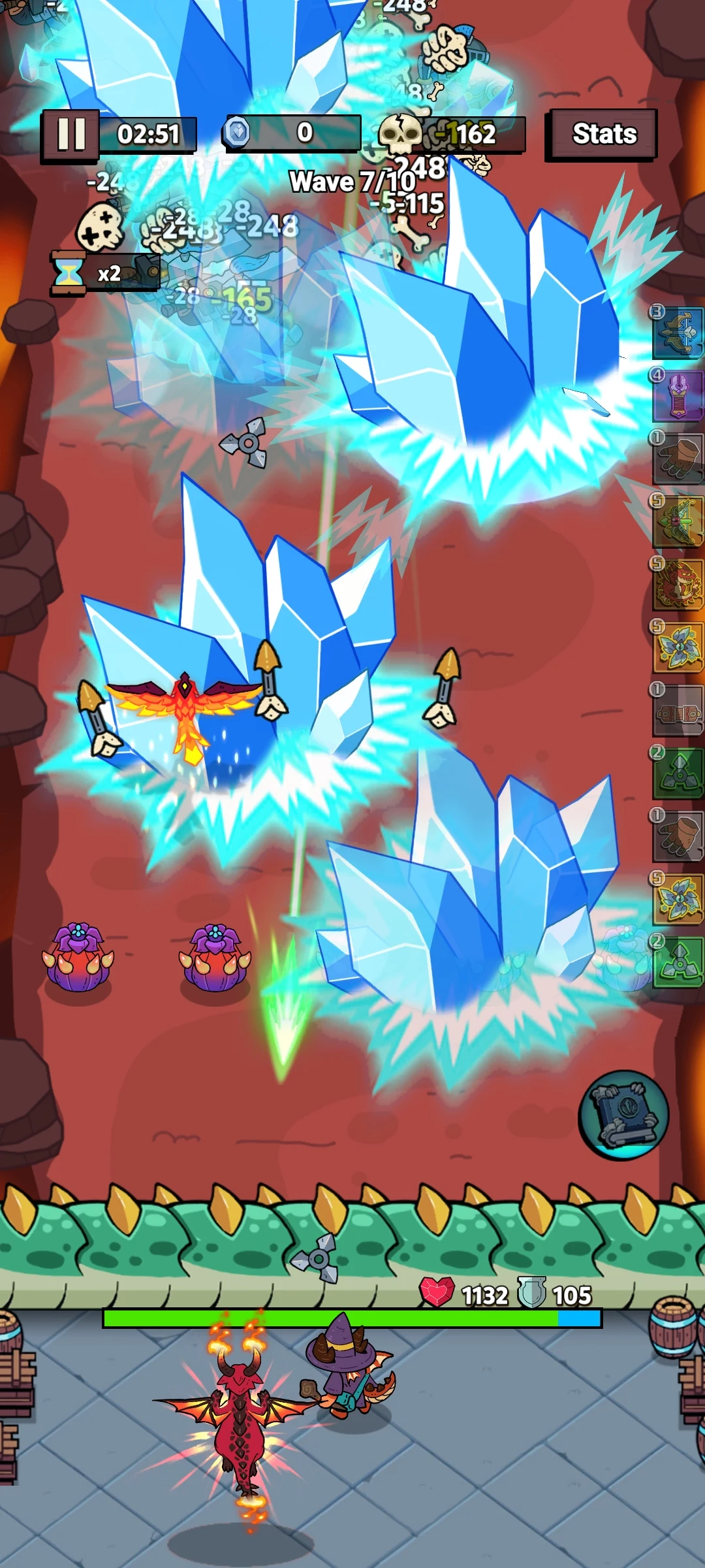 Fluffy Backpack: Merge Defense screenshot