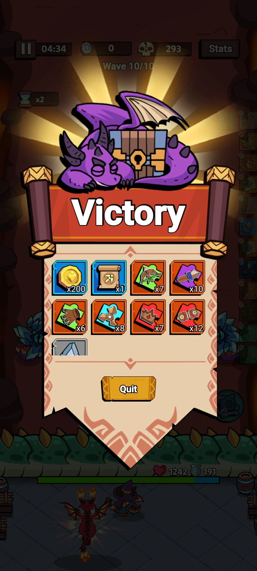Fluffy Backpack: Merge Defense screenshot